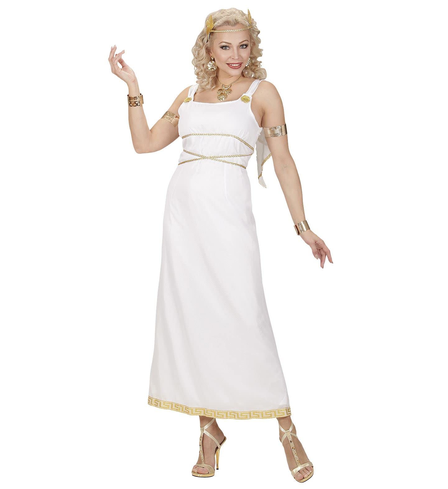 Widmann goddess Womens Ladies Greek Fancy Dress Toga Costume Outfit S