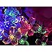 LightsEtc 15.7 Feet 20 LED Multi Color Solar Blossom String Lights for Garden, Holiday Decoration