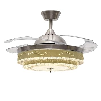 Rs Lighting 42 Inch Ceiling Fans With Lights Modern Led Ceiling