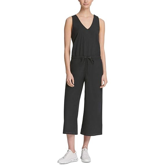 dkny black jumpsuit