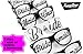 [6 PACK] Bachelorette Party Wedding Sunglasses Set for Bridal Party - Bridal Party Favors - Fun Photo Props Novelty Ideas (Black)
