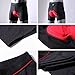 XGC Men's Cycling Underwear Shorts with High-Density High-Elasticity and Highly Breathable 4D Gel Padded