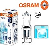 Osram 2X Halopin 25W G9 Halogen Capsule Bulb 230 240V Oven view 6