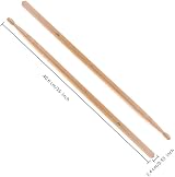 AIEX 5A Drumsticks 6 Pairs Maple Wood 16 Inch with Waterproof Bag view 4