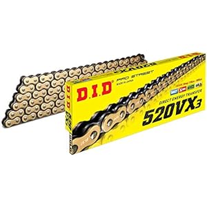 DID 520 VX3 X-Ring Gold Ketting 118 Schakels