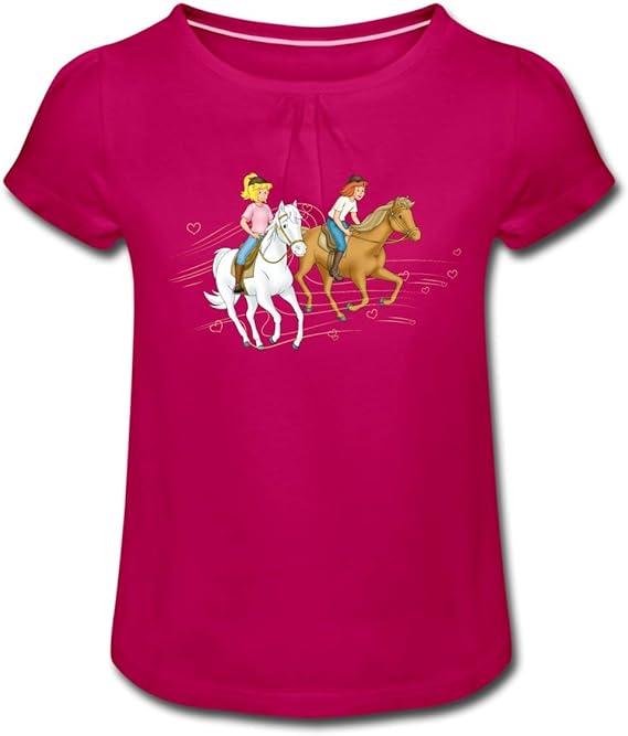 Bibi Und Tina Langarmshirt Kinder - Premium Shirt Mit Amadeus & Sabrina Motiv