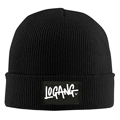 Logang Beanie, Thick Soft Stretch Warm Unisex Daily Knit Hat/Cap