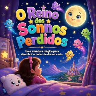 Livro O Reino dos Sonhos Perdidos: Uma aventura mágica para descobrir o poder de dormir cedo.