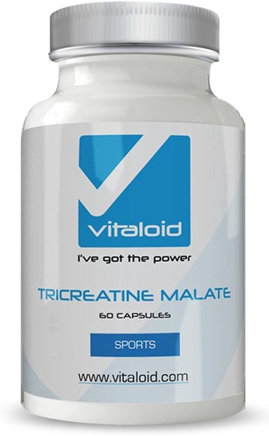 tri-creatina Malato vitaloid – 60 Tablets – Sports Supplement Designed to increase the size and muscle strength, improve Strength, Improve Performance Sports and Recover Faster of effort.