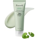 Parnell Cicamanu Gel Cream, Manuka Honey & Cica Moisturizer for Sensitive Skin. Hyaluronic Acid Soothing Face Cream (2.53 Fl Oz / 75ml)