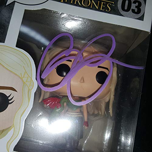 1 EMILIA+CLARKE+Autographed+DAENERYS+TARGERYEN