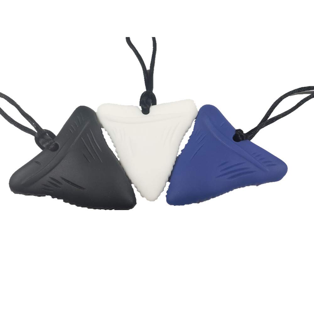 shark tooth chew necklace