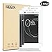 [2 Pack] Sony Xperia XA1 Ultra Screen Protector Glass Full Cover - RBEIK 9H Hardness Full Coverage Bubble Free Tempered Glass Screen Protector for Sony Xperia XA1 Ultra, White