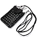 Rbenxia Cellphone Bag Woven Leather Crossbody Case Cover Pouch Purse Hand Bag for Smartphone