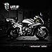 MZS Short Brake Clutch Levers Compatible with GSXR600 2006-2010| GSXR750 2006-2010| GSXR1000 2005-2006 Gold