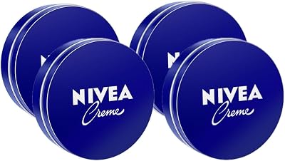 Creme - Creme Hidratante Corporal e Facial - Hidratação Intensiva - Creme Universal Multiusos para Toda a Família - Pele Suave e Hidratada - Uso Diário - Todos os Tipos de Pele - Embalagem de 4 x 75 ml