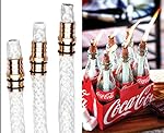 3 Pack: Wine Bottle Tiki Torch Kit - Includes 3 Tiki Torch Wicks and Brass Wick Mount - Just Add Bottle for an Outdoor Wine Bottle Light