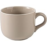 CROMIITSM Extra Large Porcelain Coffee 23 Oz Mug, Breakfast Cup and Soup Bowl, Microwave and Dishwasher Safe, Jumbo Wide Mug with Handle