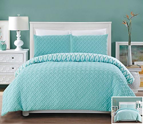 Chic Home 2 Piece Eloida Heavy Embossed 