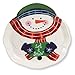 Creative Converting 61623 Plastic Snowman Shaped Tray, 14-Inch