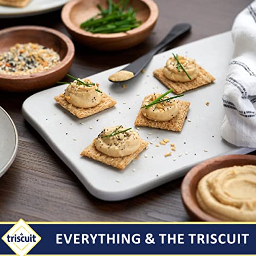 TRISCUIT FOUR CHEESE & HERB WHOLE GRAIN WHEAT CRACKERS, LUNCH SNACKS, SNACK CRACKERS, 8.5 OZ