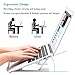 Adjustable Laptop Stand,Ventilated Portable Ergonomic Notebook Riser for Desk,Aluminum Foldable Stand Compatible with More Laptops 10″ to 17″/MacBook/Dell/HP/Acer/ASUS/Microsoft/Lenovo,Silver (Silver)thumb 2