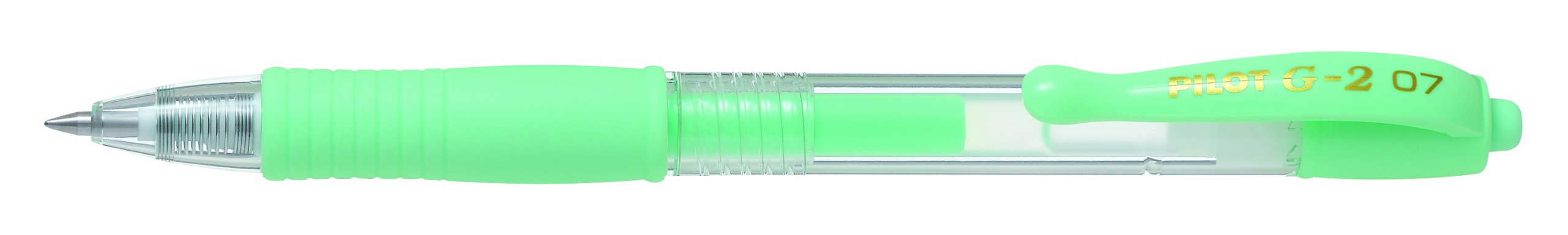 Pilot G207 Retractable Gel Rollerball 0.7 mm Tip (Box of 12) - Pastel Green — image 1