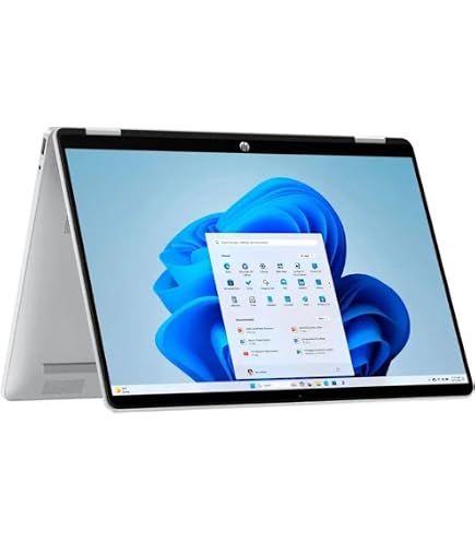 HP OmniBook 5 Flip 2-in-1 2025 Laptop, 10-Core Intel Core 5 120U