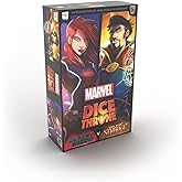 USAopoly Marvel Dice Throne | 2 Hero Box Featuring Black Widow, Doctor Strange | Standalone Competitive Dice Game | Officiall