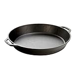 Lodge 17 Inch Pre-Seasoned Cast Iron Skillet - Dual