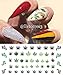 Marijuana Pot Leaf Water Slide Nail Art Decals Set #2
