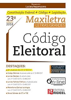 Livro Código Eleitoral (MAXILETRA)