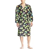 TMNT Teenage Mutant Ninja Turtles Mens Fleece Bathrobe Robe (Teen/Adult)