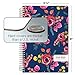 HARDCOVER Academic Planner 2019-2020: (June 2019 Through July 2020) 5.5 Daily Weekly Monthly Planner Yearly Agenda. Bonus Bookmark, Pocket Folder and Sticky Note Set (Bloom)