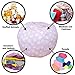 Stuffed Animal Storage Bean Bag Chair - Premium Seat - Easy Solution for Extra Toys/Blankets/Covers/Towels/Clothes (Medium, Pink)