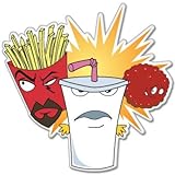 Aqua Teen Hunger Force Vynil Car Sticker Decal - Select Size