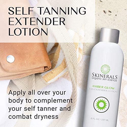Skinerals Premium Self Tanning Set with Natural & Organic Ingredients, Californium Sunless