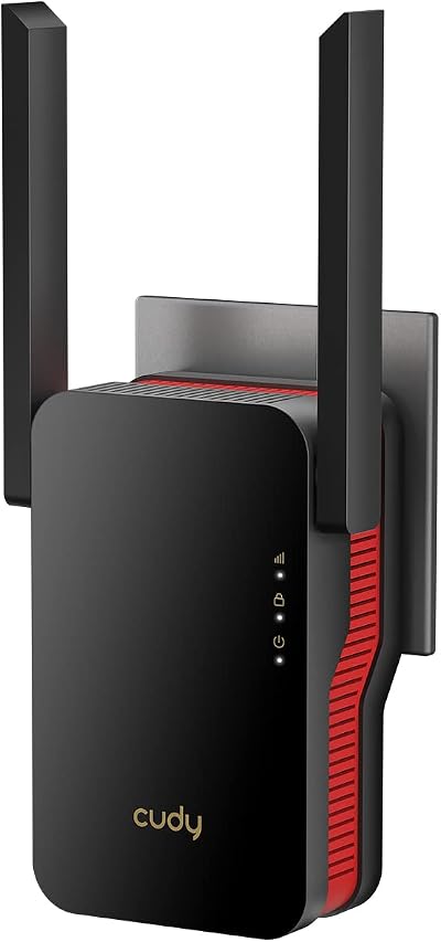 Cudy AX3000 WiFi 6 Extender Repeater Dual Band 3000 SqFt 70 Devices MU-MIMO