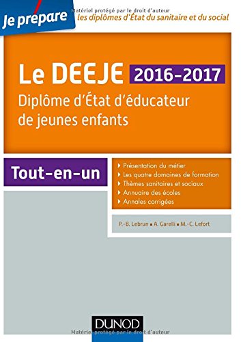 Le  DEEJE, Diplôme d'État d'éducateur de jeunes enfants