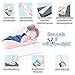 DreamyPanda Toddler Bed Rail Bumper/Foam Guard for Bed - Extra Large - Side Rail with Bamboo Cover - Pillow Pad for Toddlers, Kids [1-Pack]