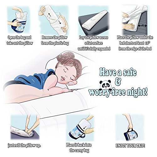 [Large] DreamyPanda Toddler Bed Rail Bumper/Foam Guard for Bed Side