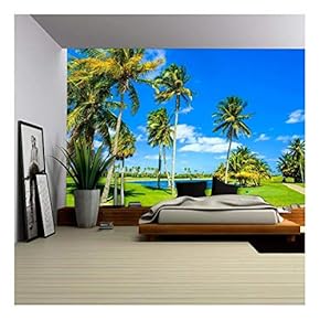 Beautiful Golf Course Landscape in Miami