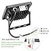LE® 10W Super Bright Outdoor LED Flood Lights, 100W Halogen Bulb Equivalent, Waterproof, 760lm, Daylight White, 6000K, Security Lights, Floodlight