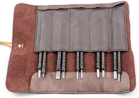 YLOVOW Wood Carving Tools,Stone Carving Seal Cutting Tool,Pu package handle with Portable storage holster Sculpture DIY Handmade gift