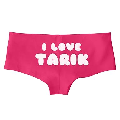 Amazoncom I Love Tarik Cute Undies Bella Hotshort - 