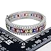 Women Amethyst Bracelets Garnet Ruby Blue Sapphire Tennis Bracelet Bridal Girl Girlfriend Jewelry