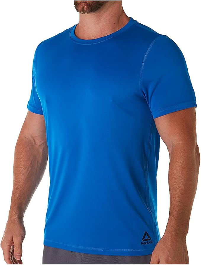 Reebok Mens Performance Base Layer Basic TShirt Amazon.co.uk Clothing