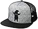 prAna - Unisex Journeyman Trucker Hat, Charcoal Bear Hug