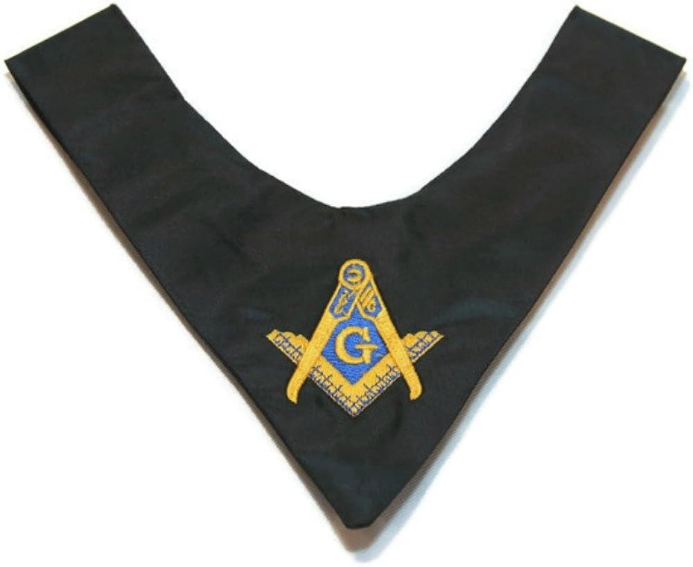 Embroidered Masonic Cravat Clothing
