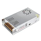 MYSWEETY 110/220V 12v 30a Dc Universal Regulated Switching Power Supply 360w for LED Strip Light CCTV Radio Computer Project